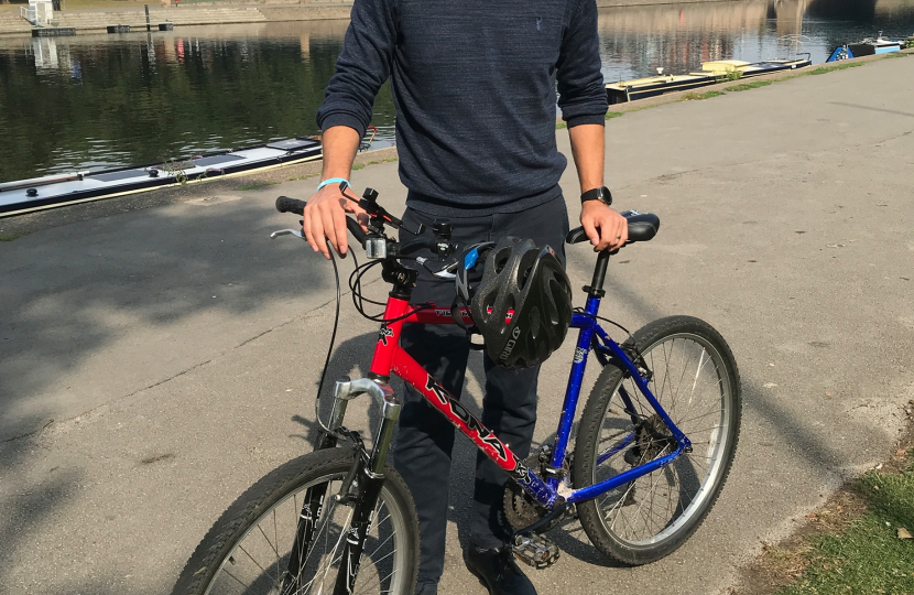 Ben with Bike